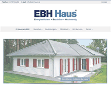 Tablet Screenshot of ebh-haus.de